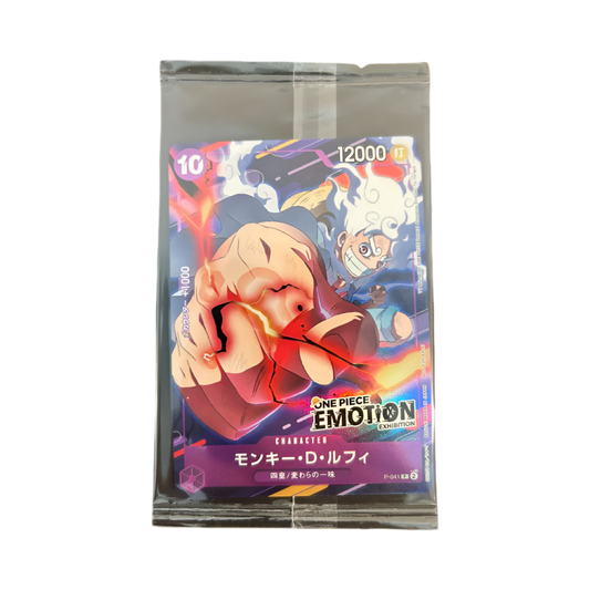pokémon - Carte Promo One Piece Luffy Emotion Exhibition Japonais P-041 Scellé - ONE PIECE acheter des produits pokémon chez le repaire du collectionneur