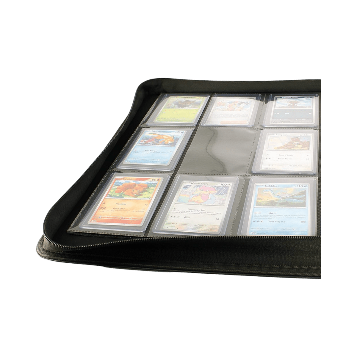pokémon - Classeur Zip 360 Toploader 9 Pochettes Phœnix Shield Bleu - acheter des produits pokémon chez le repaire du collectionneur