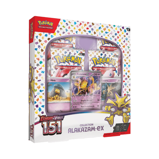 pokémon - COFFRET POKÉMON ALAKAZAM 151 (EV3.5) - item FR acheter des produits pokémon chez le repaire du collectionneur