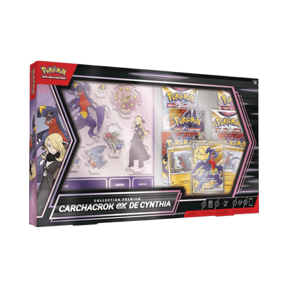 pokémon - COFFRET POKÉMON CARCHACROK EX DE CYNTHIA - item FR acheter des produits pokémon chez le repaire du collectionneur