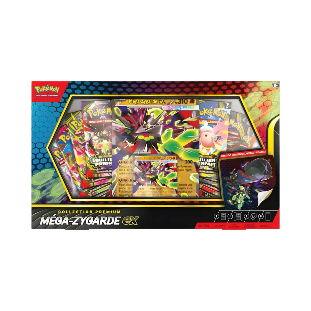 pokémon - Coffret Pokémon Collection Premium Méga-Zygarde Ex - acheter des produits pokémon chez le repaire du collectionneur
