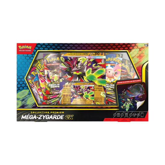 pokémon - Coffret Pokémon Collection Premium Méga-Zygarde Ex - acheter des produits pokémon chez le repaire du collectionneur