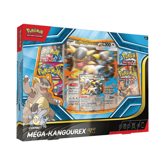 pokémon - COFFRET POKÉMON MÉGA KANGOUREX EX - acheter des produits pokémon chez le repaire du collectionneur
