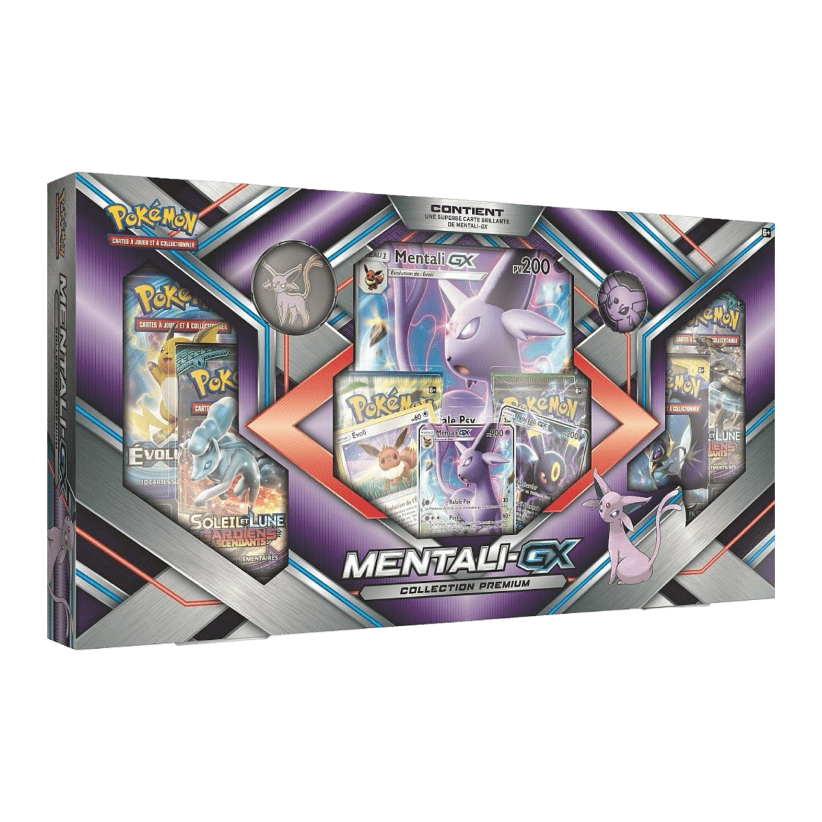 pokémon - COFFRET POKÉMON MENTALI GX - acheter des produits pokémon chez le repaire du collectionneur