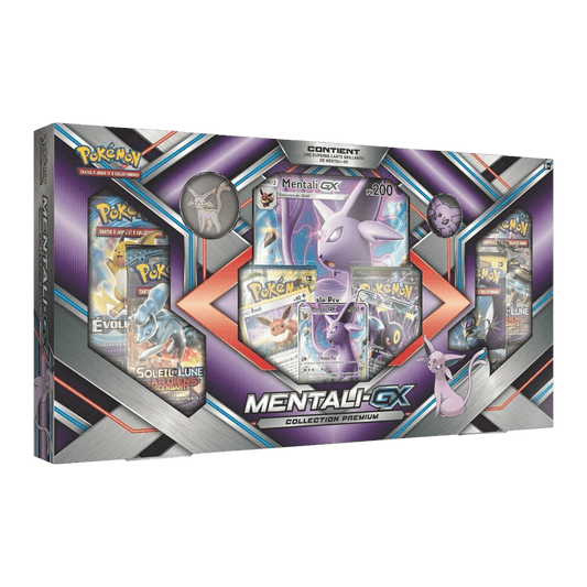pokémon - COFFRET POKÉMON MENTALI GX - acheter des produits pokémon chez le repaire du collectionneur