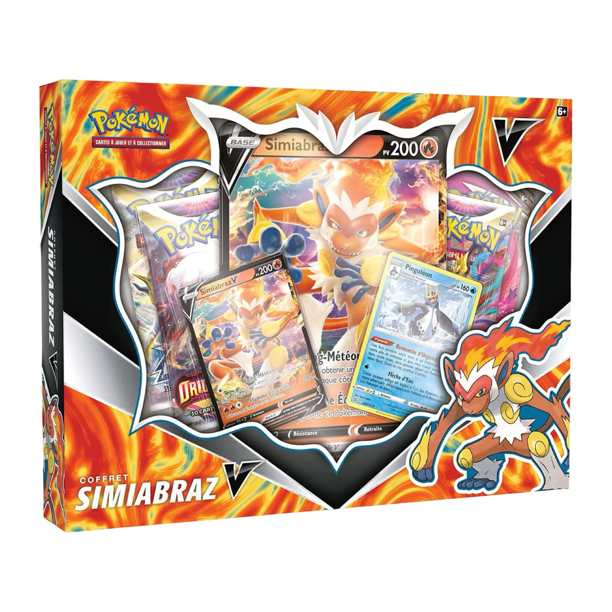 pokémon - Coffret Pokémon Simiabraz V - acheter des produits pokémon chez le repaire du collectionneur