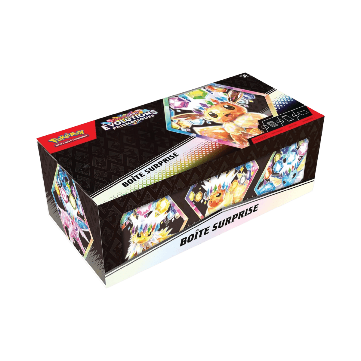 pokémon - COFFRET SURPRISE POKÉMON ÉVOLUTION PRISMATIQUE (ev8.5) - item FR acheter des produits pokémon chez le repaire du collectionneur