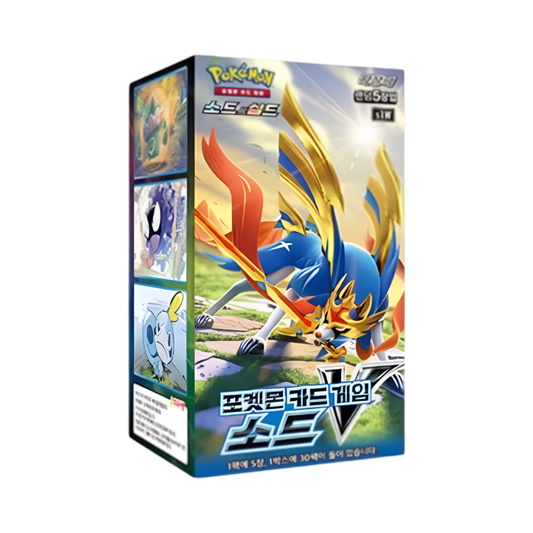 pokémon - Display Pokémon Coréen Sword V (s1w) - acheter des produits pokémon chez le repaire du collectionneur