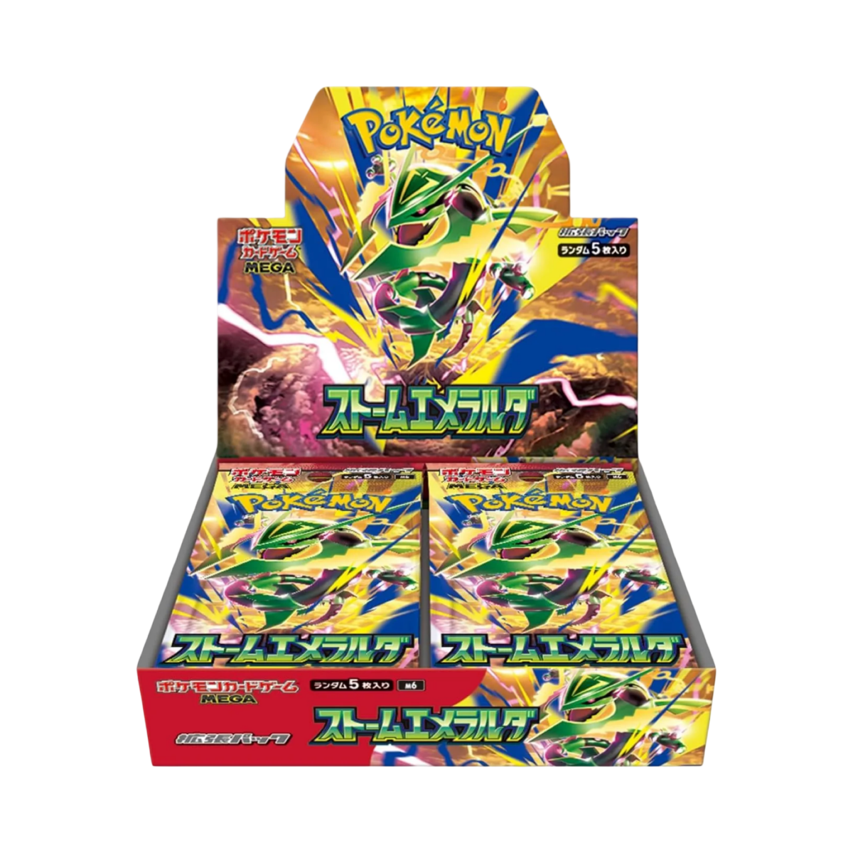 pokémon - Display Pokémon Japonais Méga Storm Emeralda (m6) - display acheter des produits pokémon chez le repaire du collectionneur