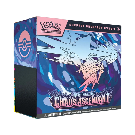 pokémon - Etb Pokémon Chaos Ascendant (ME04) - acheter des produits pokémon chez le repaire du collectionneur