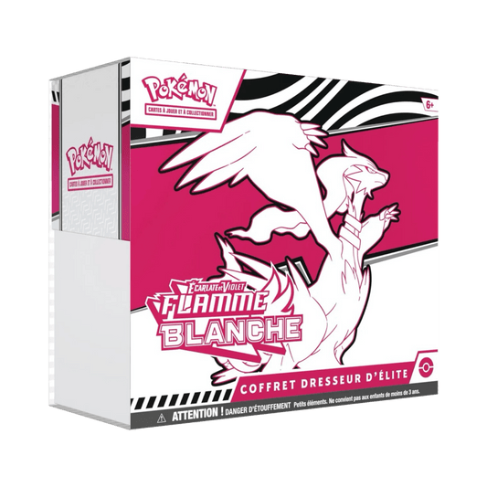 pokémon - ETB POKÉMON FLAMME BLANCHE EV 10.5 - item FR acheter des produits pokémon chez le repaire du collectionneur