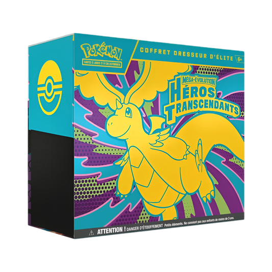 pokémon - Etb Pokémon Héros Transcendants (ME2.5) - acheter des produits pokémon chez le repaire du collectionneur