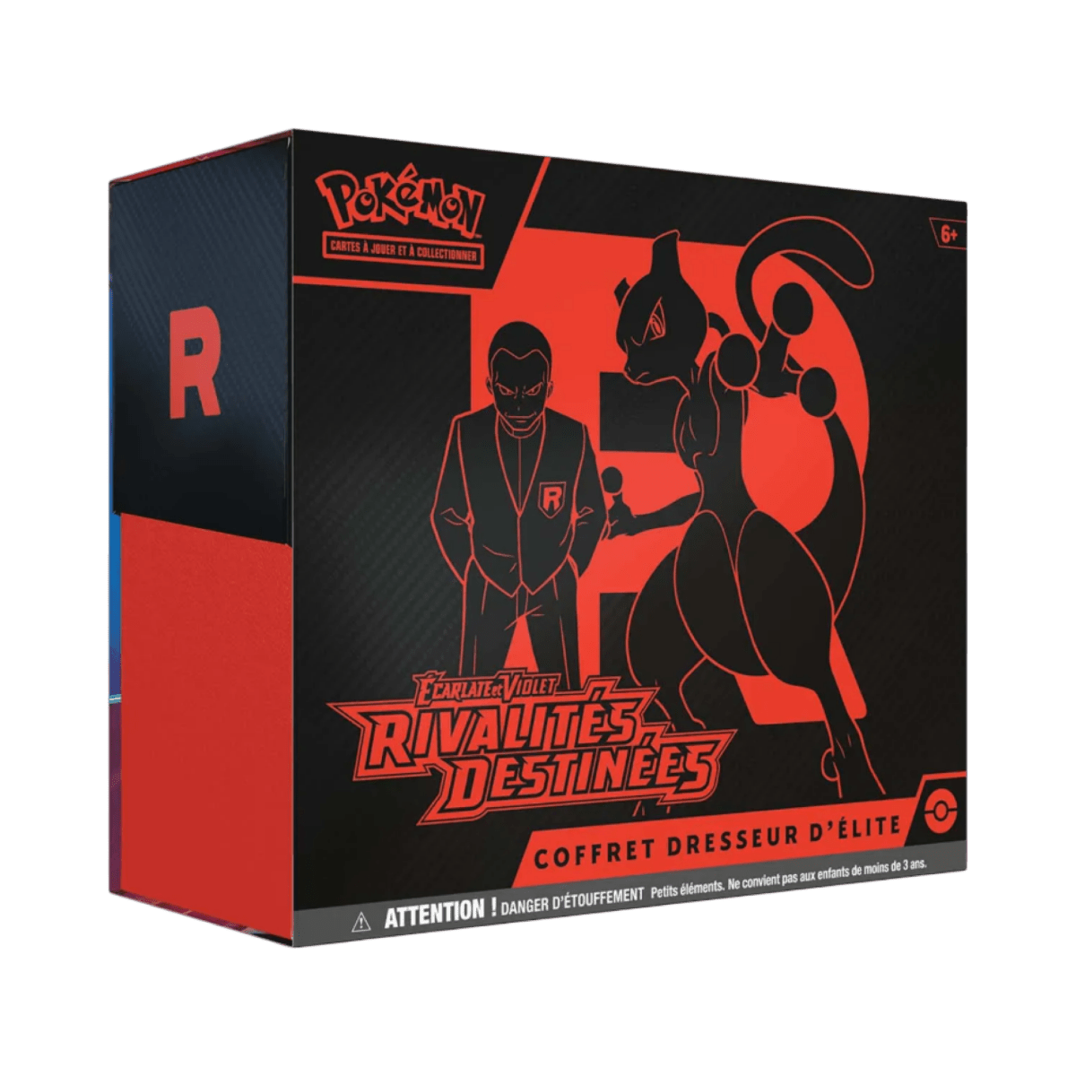 pokémon - ETB POKÉMON RIVALITÉS DESTINÉES (EV10) PETIT DÉFAUT SCELLAGE - item FR acheter des produits pokémon chez le repaire du collectionneur