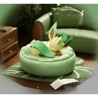 pokémon - Figurine Pokémon FUNISM Eevee Sleeping Pose Figure Blind Box - acheter des produits pokémon chez le repaire du collectionneur