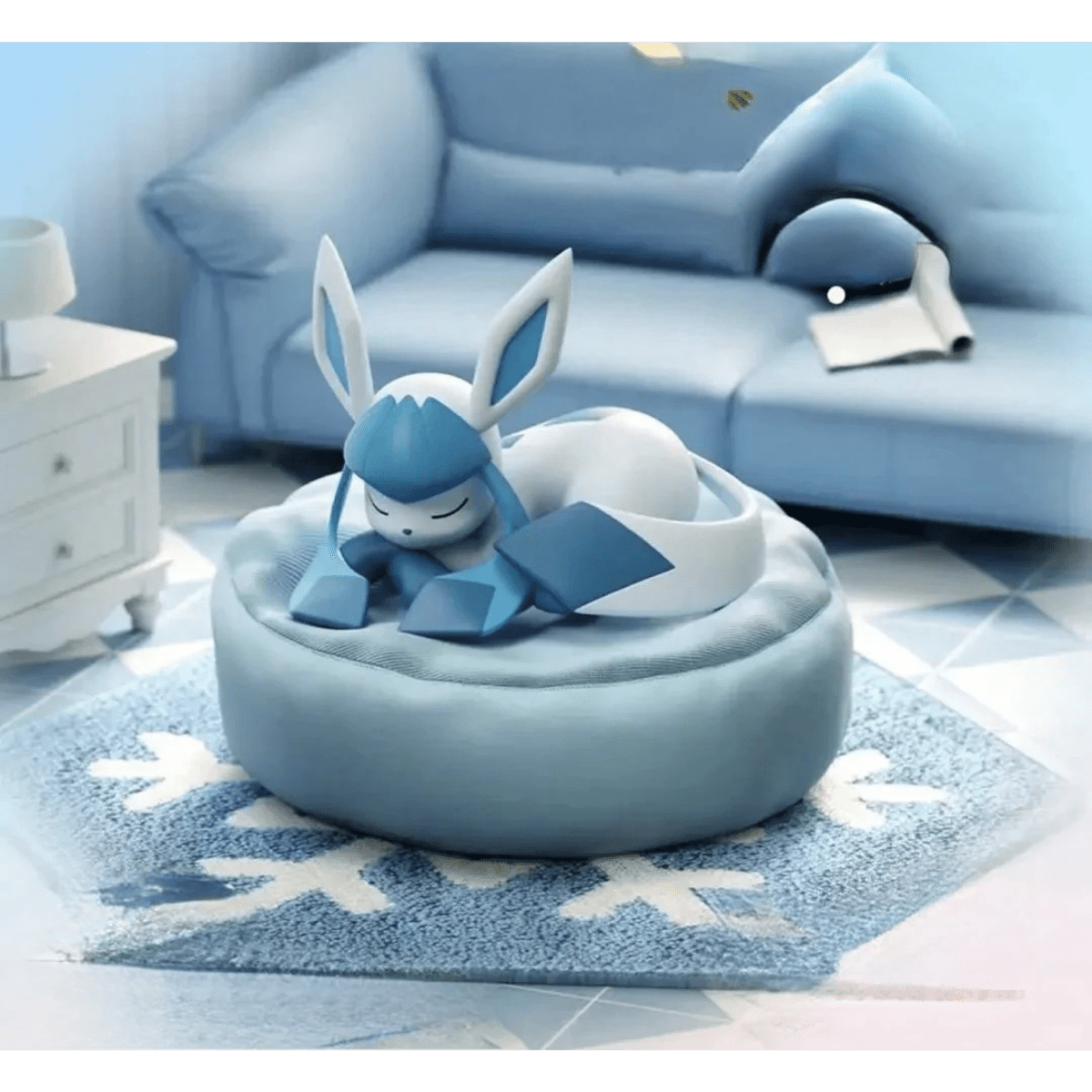 pokémon - Figurine Pokémon FUNISM Eevee Sleeping Pose Figure Blind Box - acheter des produits pokémon chez le repaire du collectionneur