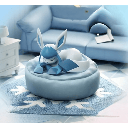 pokémon - Figurine Pokémon FUNISM Eevee Sleeping Pose Figure Blind Box - acheter des produits pokémon chez le repaire du collectionneur