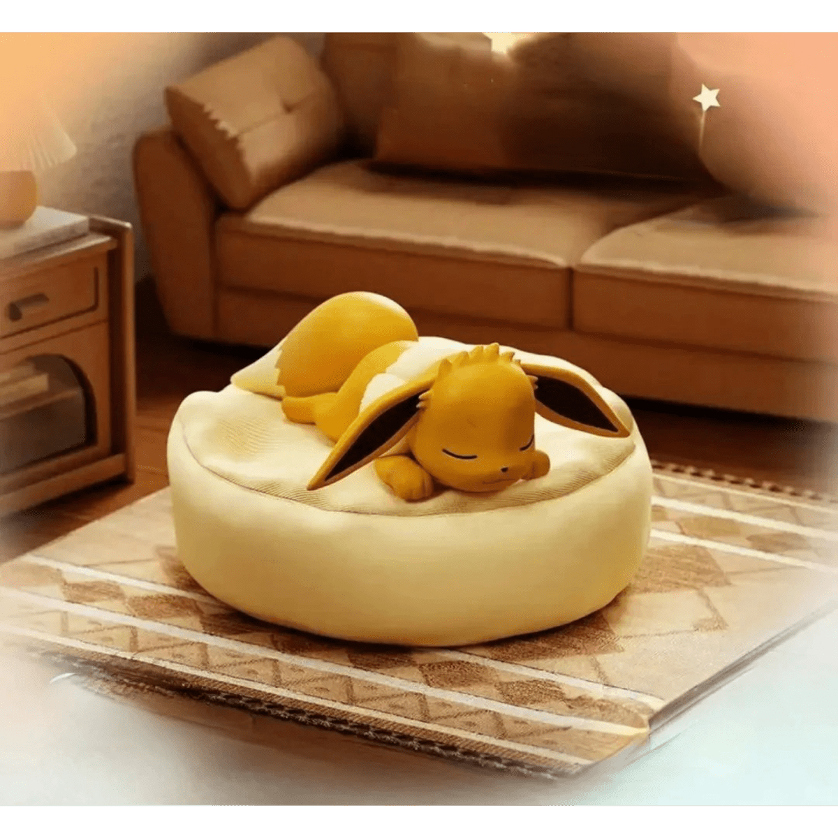 pokémon - Figurine Pokémon FUNISM Eevee Sleeping Pose Figure Blind Box - acheter des produits pokémon chez le repaire du collectionneur
