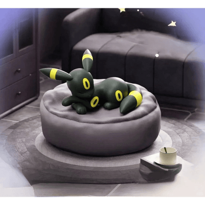 pokémon - Figurine Pokémon FUNISM Eevee Sleeping Pose Figure Blind Box - acheter des produits pokémon chez le repaire du collectionneur