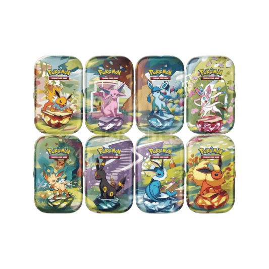 pokémon - MINI TINS ÉVOLUTION PRISMATIQUE EV 8.5 - acheter des produits pokémon chez le repaire du collectionneur