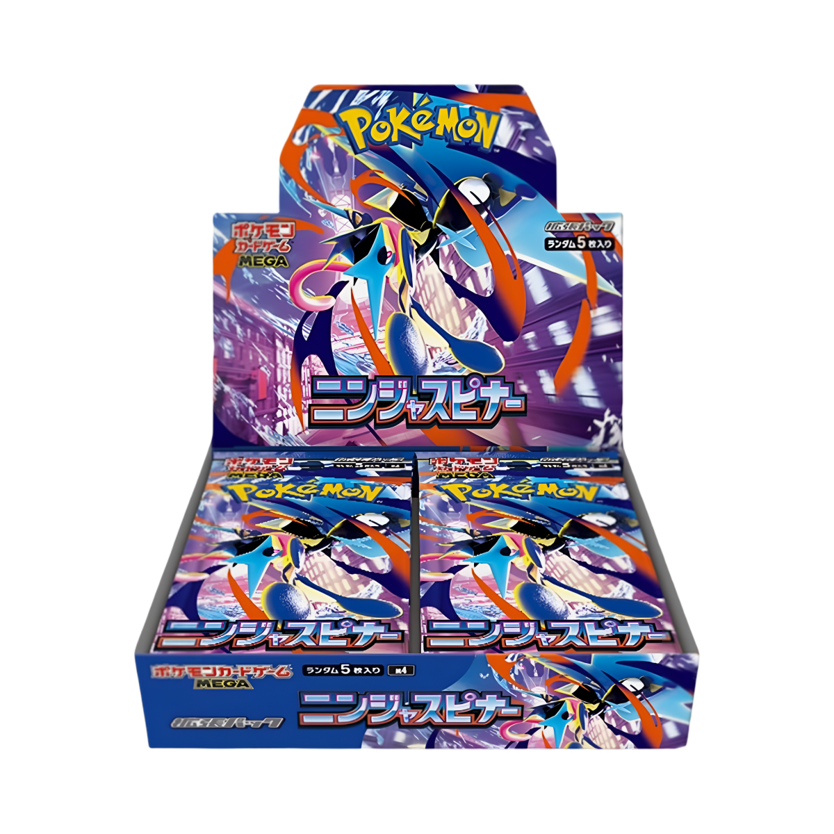 pokémon - (Précommande) Display Pokémon Japonais Ninja Spinner (m4) - display acheter des produits pokémon chez le repaire du collectionneur