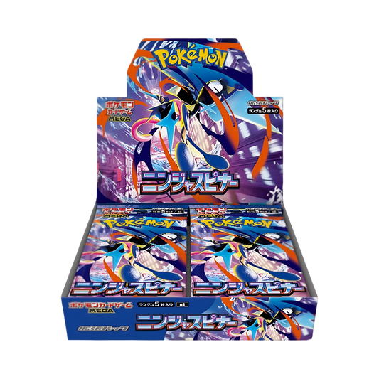 pokémon - (Précommande) Display Pokémon Japonais Ninja Spinner (m4) - display acheter des produits pokémon chez le repaire du collectionneur
