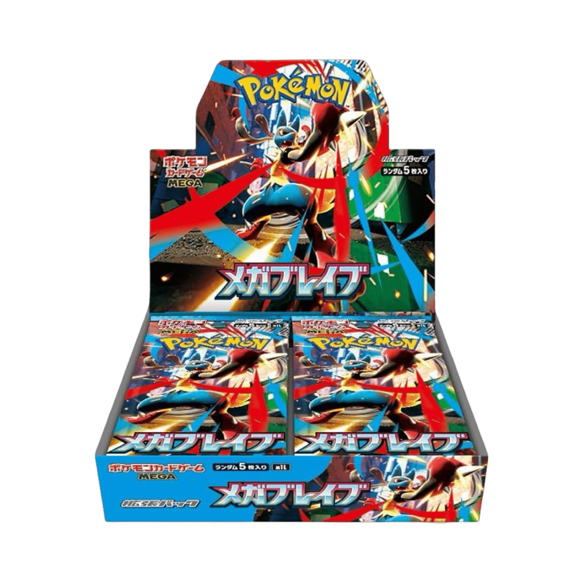 pokémon - (PRÉCOMMANDE) DISPLAY POKÉMON MEGA BRAVE (M1L) - display acheter des produits pokémon chez le repaire du collectionneur