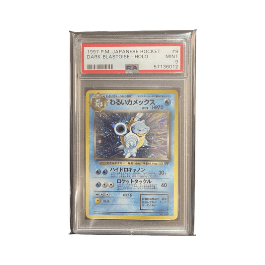 pokémon - Tortank obscur 009 PSA 9 - Cartes gradées acheter des produits pokémon chez le repaire du collectionneur