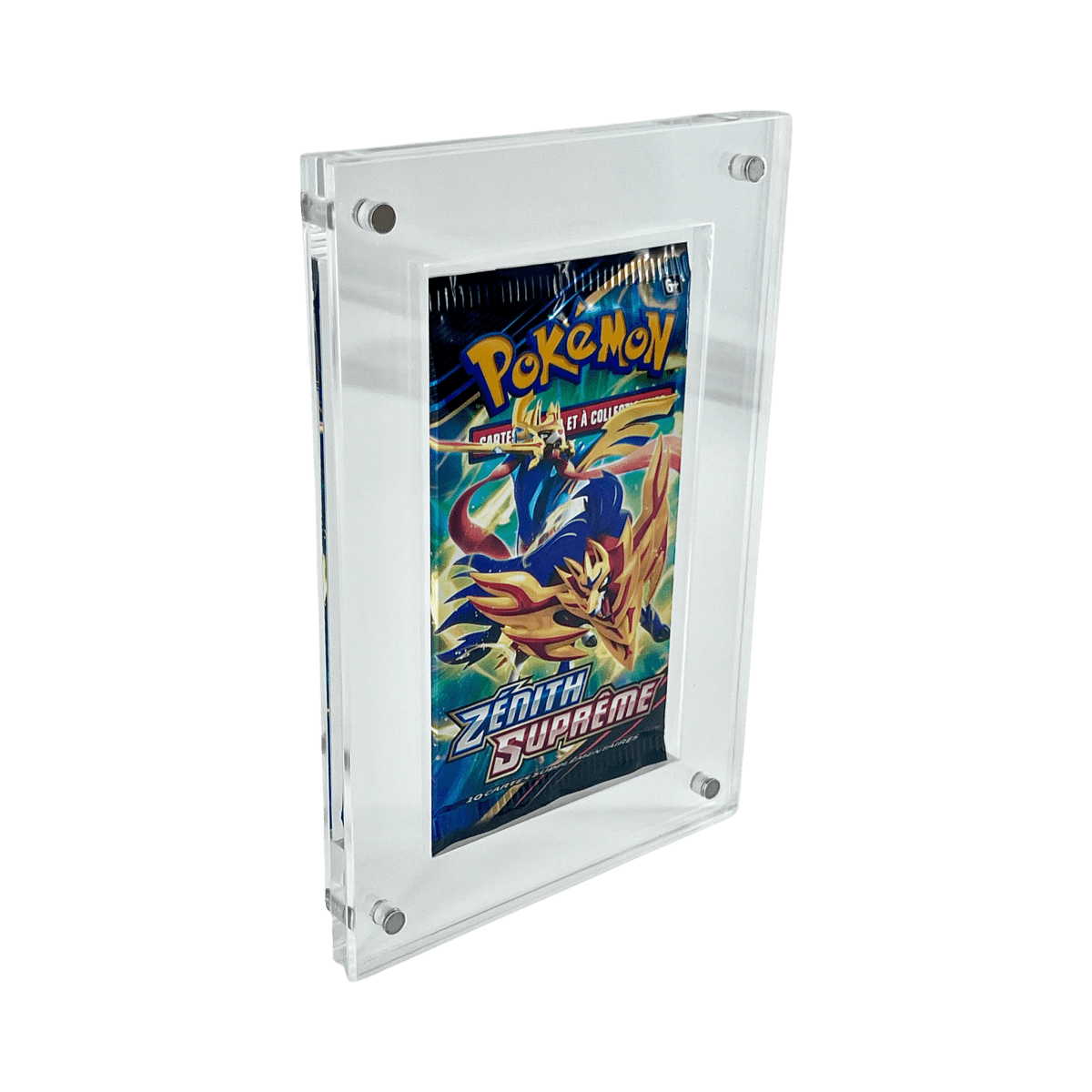 pokémon - PROTECTION ACRYLIQUE BOOSTER FRANÇAIS - acheter des produits pokémon chez le repaire du collectionneur