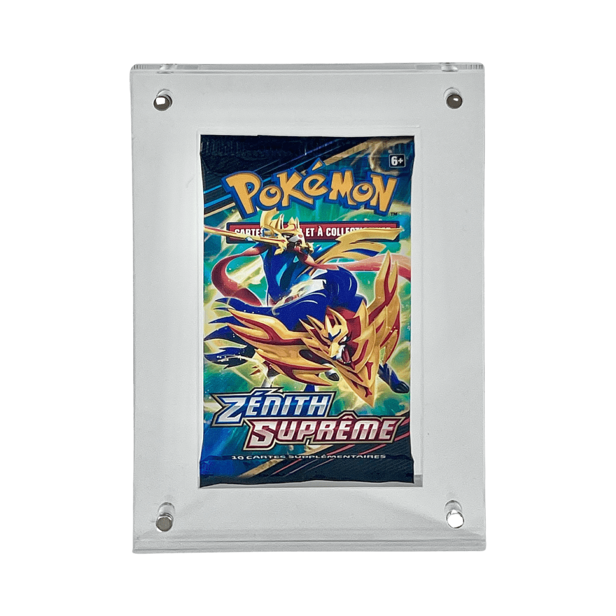 pokémon - PROTECTION ACRYLIQUE BOOSTER FRANÇAIS - acheter des produits pokémon chez le repaire du collectionneur
