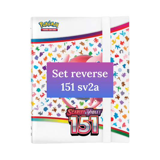 pokémon - SET REVERSE POKÉMON 151 SV2A - Set complet acheter des produits pokémon chez le repaire du collectionneur