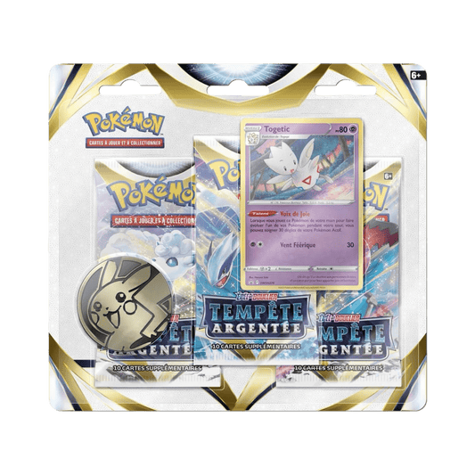 pokémon - TRIPACK POKÉMON TEMPÊTE ARGENTÉE EB12 - item FR acheter des produits pokémon chez le repaire du collectionneur